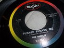 The Beatles Please Please Me From Me To You Vee Jay 45 rare Oval & Brackets Logo