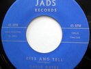 DAVID GATES 45 Kiss & Tell / My Baby's Gone Away NEAR MINT Teen ROCKER e2885