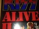 KISS 1977 2LP ALIVE II UK PRESS RED WAX PYE CASABLANCA BOOKLET EX/EX