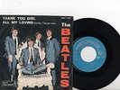 BEATLES 7'' PS All My Loving ITALY rare LIGHT BLUE QMSP 16364 Parlophon label 45