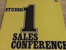 VARIOUS - SALES CONFERENCE - LP STUDIO ONE LISTEN ?