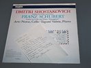 ARTO NORAS Shostakovich  Schubert Cello FINLANDIA FA 303 NEAR MINT DISC