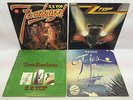 ZZ Top LP Vinyl Record Lot: Tejas Fandango Tres Hombres Eliminator