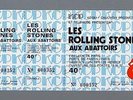 BILLET CONCERT / LES ROLLING STONES / AUX ABATTOIRS / 5/06/1976superbe état 