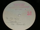 PETER ALEXANDER Für meine Freunde / DDR White Label Promo LP INTERSHOP 89485