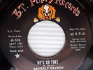 BEVERLY WARREN He's So Fine CHIFFONS 1967 northern soul cover PROMO 45 w5122