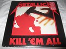 Metallica SEALED Record Kill Em' All w/ Sticker Rock Metal 180 gram NM