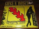 VICTORY OR DEATH / BAKED ON MESS // 1988 GUNS N' ROSES 45 SET--ONLY 500 COPIES