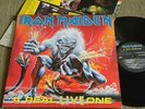 IRON MAIDEN A REAL LIVE ONE LP MADE IN BRAZIL 1993 GATEFOLD RARE WITHOUT BARCODE