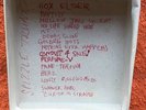 PAVEMENT 1991 Maxwell’s SET LIST Stephen Malkmus Slanted Enchanted Jicks WOWEE