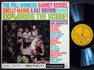 THE POLL WINNERS Exploring The Scene LP CONTEMPORARY M 3581 US 1960 DG MONO