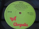 UFO FORCE IT UK LP 1ST PRESS GREEN CHRYSALIS 2-3 PLAYS NEAR MINT AUDIO
