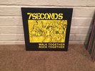 7 Seconds Walk Together Rock Together Mini LP 1st Press 1985 Insert