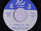 TARHEEL SLIM & LI'L ANN: I Submit To You 45 Soul