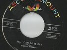 Rare Rockabilly-Wayne Walker on ABC 9735-All I Can Do Is Cry/It's My Way-LISTEN