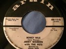 Jerry Warren With The Pets 45 MONKEY WALK PROMO ARWIN
