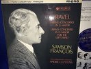 33CX 1747 *BLUE/GOLD* SAMSON FRANCOIS* PLAYS *RAVEL PIANO CTOS* ANDRE CLUYTENS*