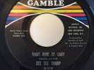DEE DEE SHARP soul 45 What Kind Of Lady   Gamble