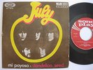 JULY  - 45 Spain unique PS – MY CLOWN *  EX * Ultarare European Issue * 1968 ? ?