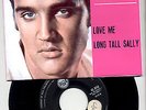 ELVIS PRESLEY LOVE ME ORIGINAL ITALIAN 45 IN NEW ALTERNATE GLOSSY COVER