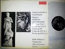 BEETHOVEN ALDULESCU GUTTMAN CELLO SONATAS 1st.ETERNA 2LP STEREO 826082-083 NM