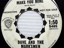 DAVE AND THE MARKSMEN I could make you mine Wanna cry WHITE LABEL PROMO 45 e3103