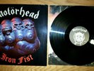 Motorhead - Iron Fist LP WEST GERMAN 1982 BRONZE A1 B1 SCARCE VARIANT