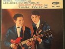 JOHNNY HALLYDAY  LES GOLDEN STRINGS 45T EP ORIGINAL REBEL ROUSER