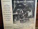 Star Wars Empire Strikes Back Radio Interview LP - Complete w/Script - Rare