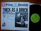 JETHRO TULL - THICK AS A BRICK ('72)  RARE D ORIGINAL NEWSPAPAER- GIMMIX MINT- 