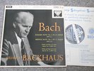 UK Decca sxl 2205: Bach Recital, Wilhelm Backhaus piano