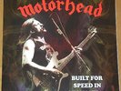 MOTORHEAD BUILT FOR SPEED IN GERMANY '86 LIMITED   LP COLOR  VINYL