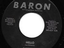 ALMANACK 45 HELLO/WHITE RABBIT RARE PSYCH GARAGE on BARON