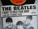 I WANT TO HOLD YOUR HAND 45 rare WEST COAST picture sleeve NO SKIPS  beatles56