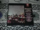 PIERRE BOULEZ LP Conducts Frank Zappa   RARE ’84 ANGEL   AVANTE-GARDE   MINT-