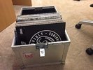 5 Star 12 inch Record Flight Case - Silver + Approx. 55 Vinyls