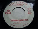 BOB DYLAN   WHITE LABEL PROMO   SUBTERRANEAN HOMESICK BLUES