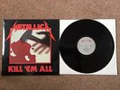 METALLICA – KILL 'EM ALL – 12” LP RECORD (ORIGINAL PRESS 1983)