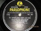 SGT. PEPPER'S FIRST PRESSING 1967 BEATLES  PARLOPHONE LABEL PCS 7027