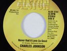 Modern Soul 45 CHARLES JOHNSON Never Had A Love So Good ALSTON NM/VG++ HEAR