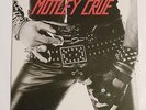 Motley Crue Too Fast for Love LP Record Vinyl Elektra 60174-1-Y w/ lyric insert
