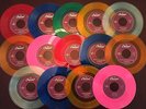 BEATLES - Collection of Jukebox 45s (14) COLORED VINYL 1987 RARE OOP