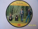 THE BEATLES:   BALLAD OF JOHN AND YOKO PICTURE DISC  RP 5786   CON EX