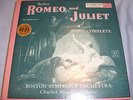 1953 Berlioz Romeo & Juliet Boston Symphony Orchestra RCA Victor Red Seal 45 RPM