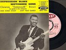 CLARENCE GATEMOUTH BROWN-EP-45-PS- DEPRESSION BLUES+3- ORG. POP-FRANCE