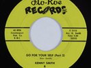 Funk Breaks 45 KENNY SMITH & LOVELITERS Go For Your Self FLO-ROE VG++ HEAR