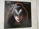 KISS SIGNED  - GENE SIMMONS SOLO  KISS 1978 COVER ONLY-RECORD LP - AUCOIN - RARE