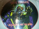 IRON MAIDEN NO PRAYER FOR THE DYING PICTURE PROMO COPY  RARISSIMO PICTURE DISC