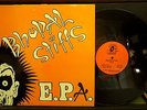 BHOPAL STIFFS E.P.A   1985 CHICAGO PUNK   rare lyric sheet   Excellent