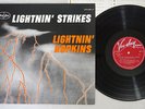 LIGHTNIN' HOPKINS LIGHTNIN' STRIKES VEE-JAY UPS-667-JY Japanese Pressing LP